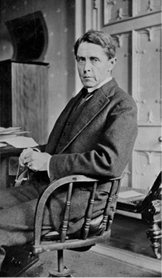 Professor William Harrison Moore, Dean of Law, University of Melbourne, 1892 to 1927, and an Australian delegate to the League of Nations, 1928 to 1930. [University of Melbourne Archives]
