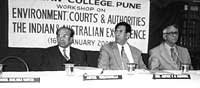 Justice Y K Sabarwal, Justice N Venkatachala and Dr S P Sathe 