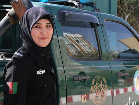 Police Officer Mariam Mohammadi