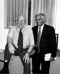 Mr A N Roy and Mr John Clark AM