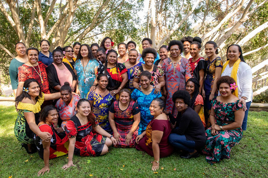 Group photo of the participants from the Leadership and mentoring 2019 cohort.