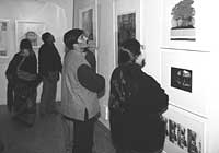People in gallery