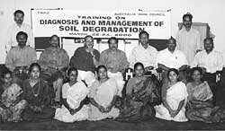Participants in training course