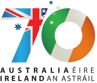 Australia-Ireland 70 logo