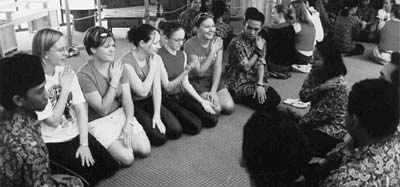 Group of students and teachers