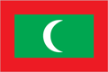 Flag of the Maldives