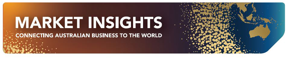 Market Insights connecting Australian business to the world logo