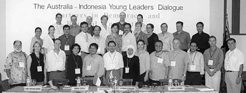 Group of people at Young Leaders' Dialogue