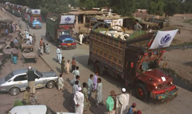UNICEF convoy