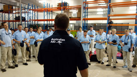 AusMAT Pre-departure briefing 13 Nov.