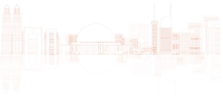 Jakarta skyline opacity