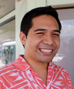 Scholarship recipient, Ainsof So'o hopes to increase Samoa and the region's accessibility to Information and Communications Technology. Photo: Kevin Hadfield
