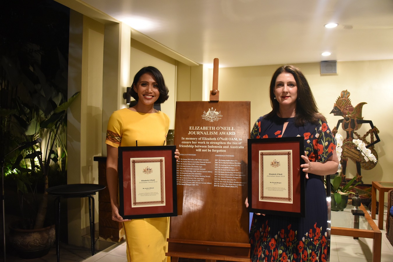 Image of Andini Effendi and Sinead Mangan