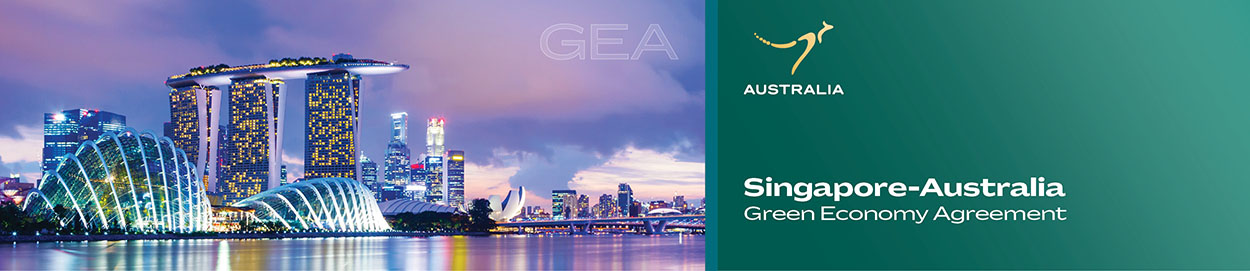 Singapore-Australia Green Economy Agreement banner