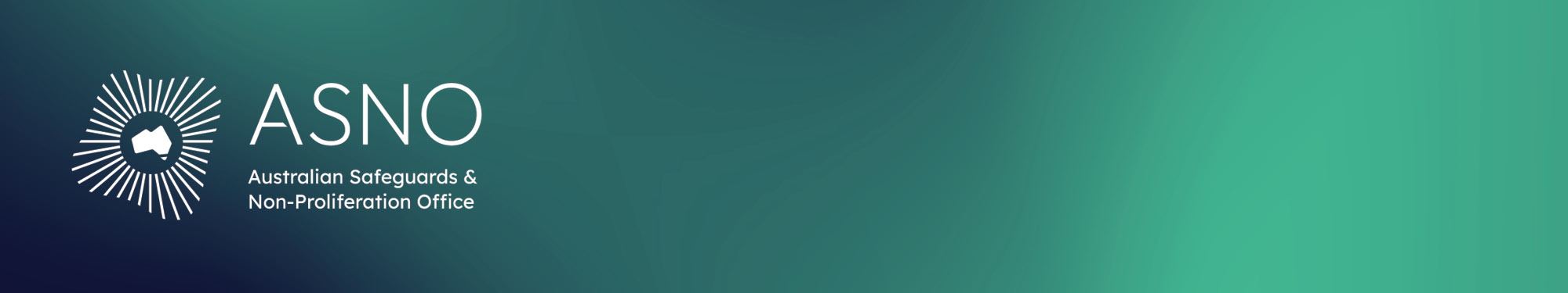 Australian Safeguards and Non-Proliferation Office (ASNO) logo