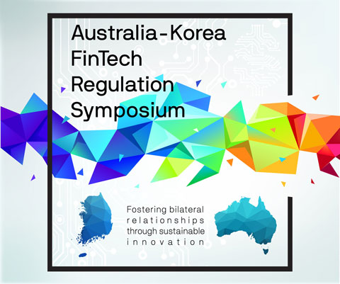 Symposium logo for Australia-Korea FinTech Regulation