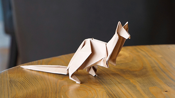 Origami Kangaroo.