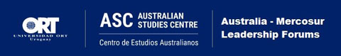 3 logos for the Australia-Mercosur Leadership Forums
