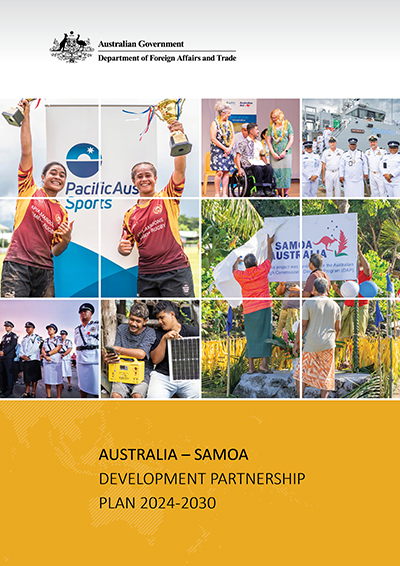 Australia – Samoa Development Partnership Plan 2024-30