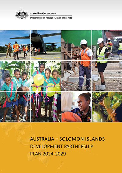 Australia – Solomon Islands Development Partnership Plan 2024–2029