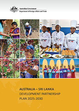 Australia – Sri Lanka Development Partnership Plan cover 2025 - 2030
