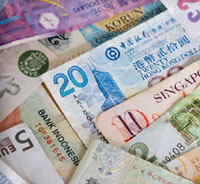 Different currencies