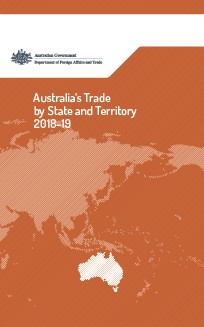 Cover for Australia’s trade by State and Territory 2018-19