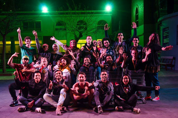 Group photo of Shaun Parker & Company and the Backstreet Festival teams