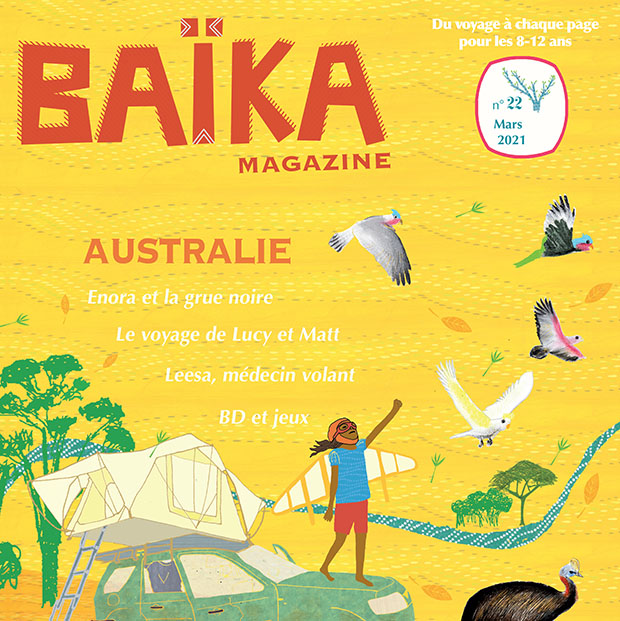 Cover of the Australian addition of Baika magazine