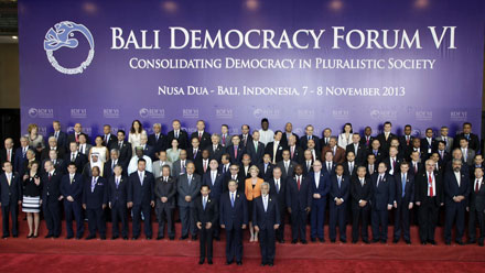 Bali Democracy Forum VI group photo