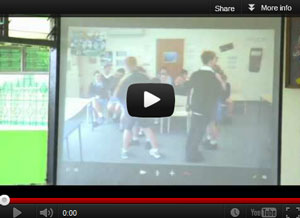 Screenshot of video start screen