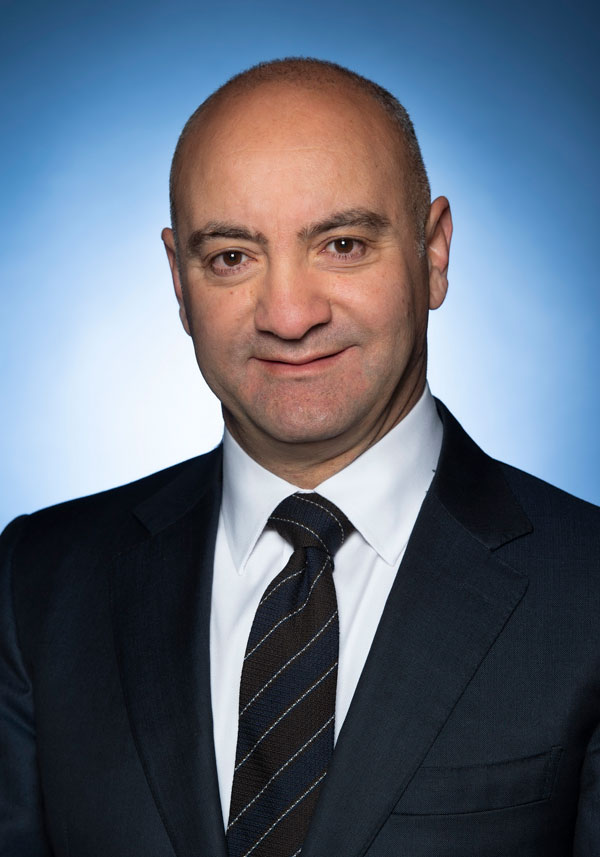 Portrait of Mr George Mina, Australian Ambassador and Permanent Representative to the World Trade Organization.