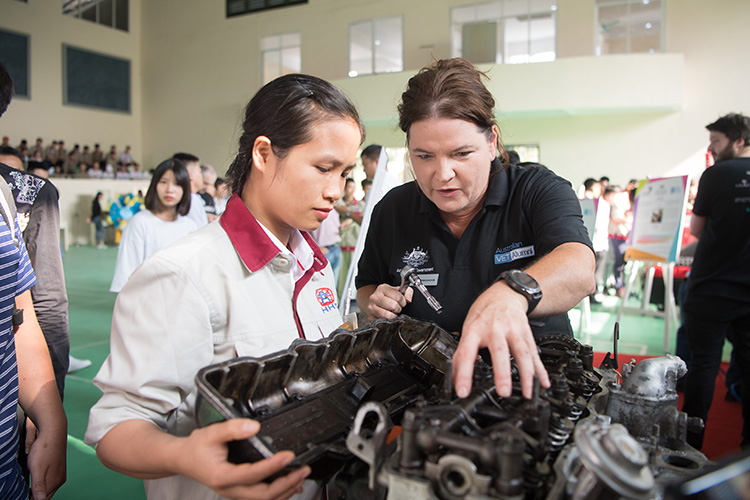 Australian Skills Week demonstrations in Vietnam