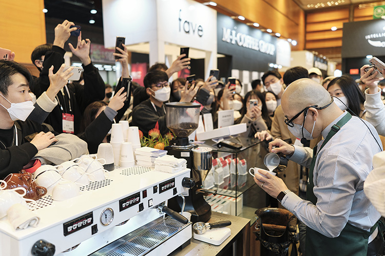 Australian coffee promotion by the Australian Embassy, Seoul