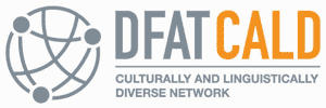 DFAT CALD Culturally and Linguistically Diverse Network logo