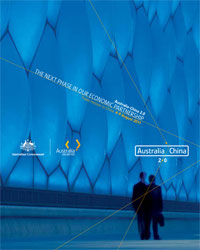 Front cover of Australia-China 2.0 Trade Mission publication