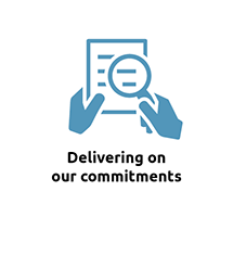 Delivering on our commitments