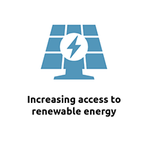 Increasing access to renewable energy