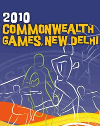 2010 Commonwealth Games in New Delhi promo art