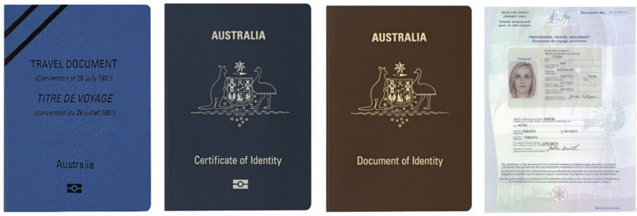 what is an australian travel document