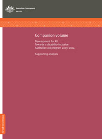 Cover of Development for all - Companion volume