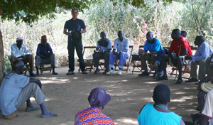 Group of farmers in Uganda