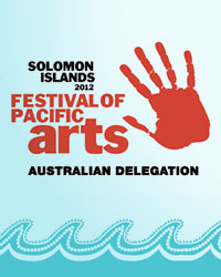 Poster for the Festival of the Pacific Arts.