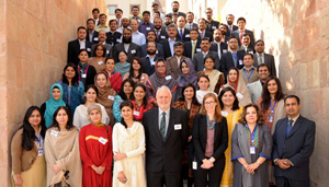 Recipients of the 2013 Australia Awards gather in Pakistan