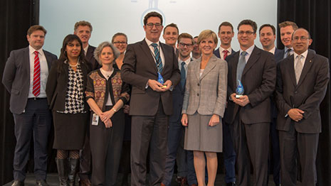Group photo of participants at the event