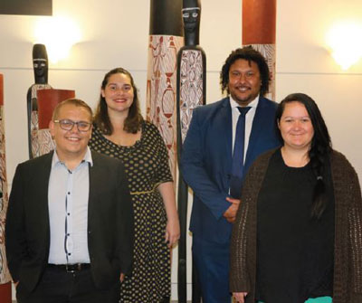 Photo of Indigenous Employee Network Representatives in the Department’s RAP Working Group