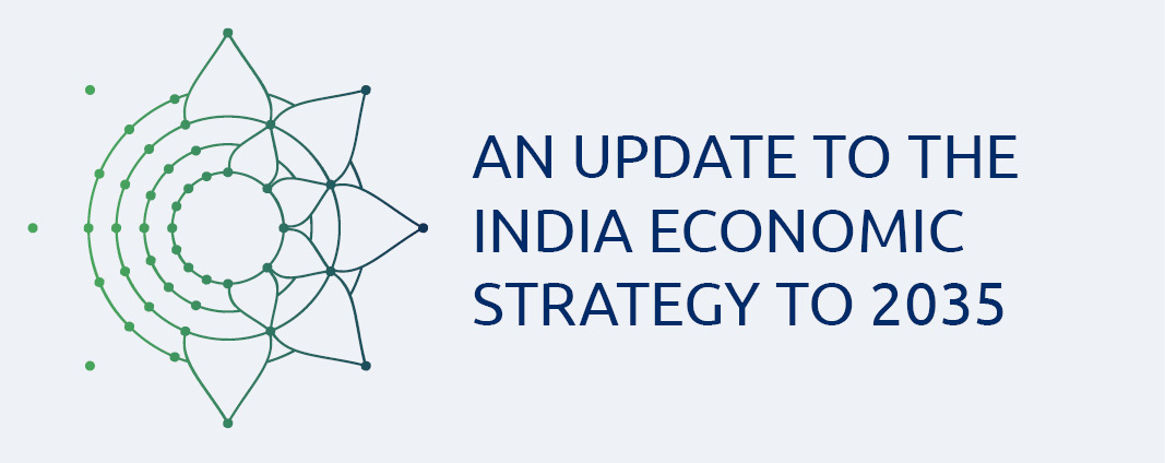 An updated to the India economic strategy to 2035