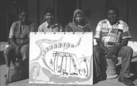 Four indigenous artists