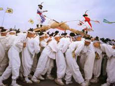 People celebrating Lunar New Year