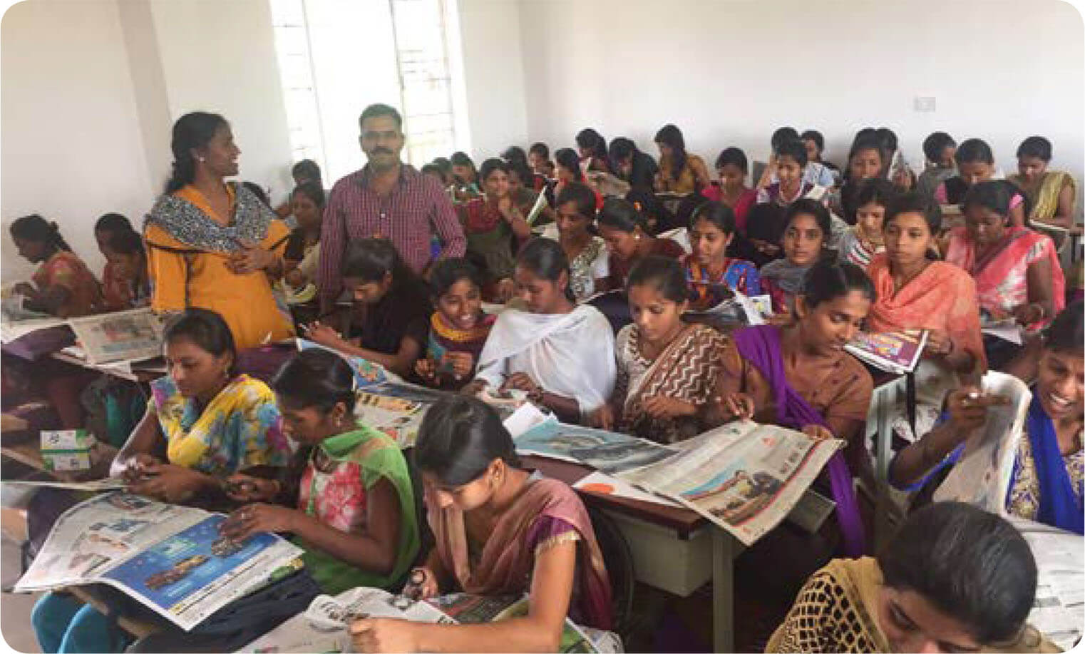 Women participating in the ANZ MoneyMinded Program to build their money management skills, knowledge and confidence